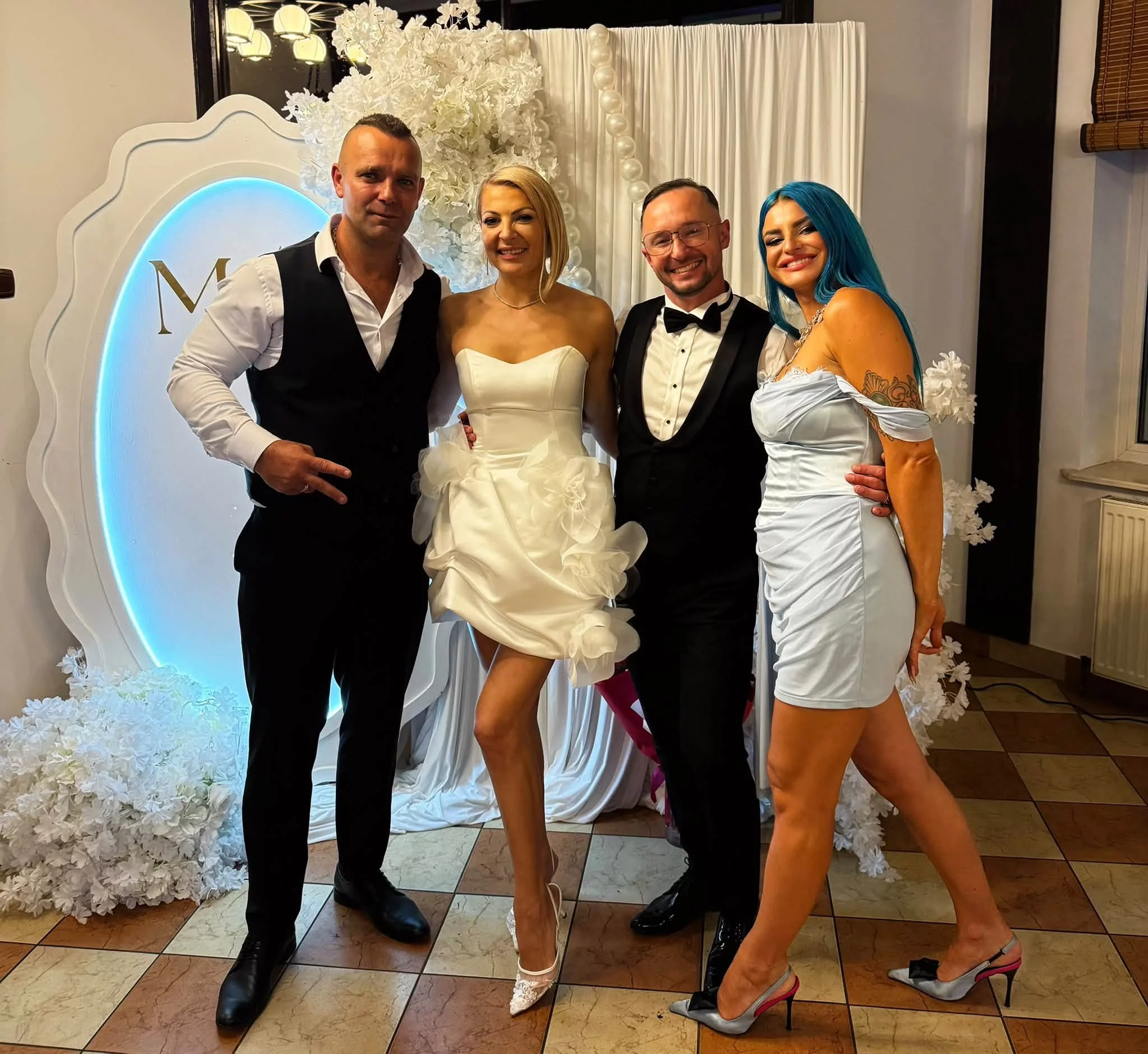 Jak wyglądał ślub Magdy Narożnej i Krzysztofa Romaniuka? Agbe pokazała zdjęcia