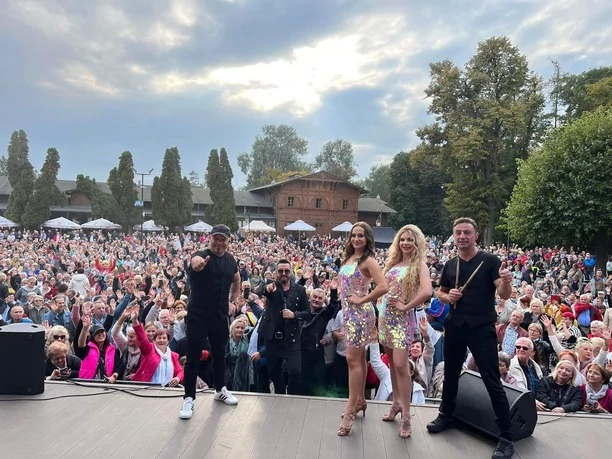 Tłumy na koncercie zespołu Andre! Ciechocinek oczarowany gwiazdą disco polo!