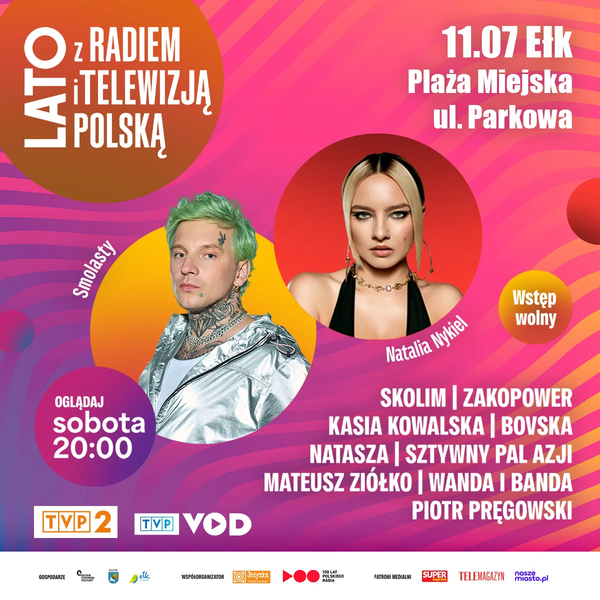 Skolim gwiazdą Lata z Radiem i Telewizją Polską w Ełku! Kto jeszcze wystąpi 11 lipca?