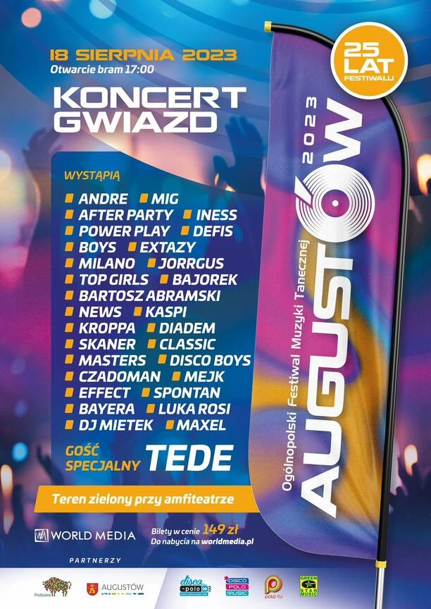 Ogólnopolski Festiwal Muzyki Tanecznej 2023. Kto wystąpi na scenie? Będzie gość specjalny! Kiedy się odbędzie, ile kosztuje bilet.