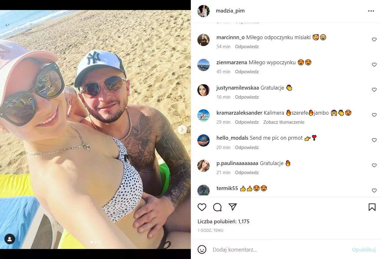 Magda Narożna Piękni i Młodzi w ciąży?! Ukochany trzyma rękę na odsłoniętym brzuchu! Fani „Będzie dzidzia„, „Gratulacje„