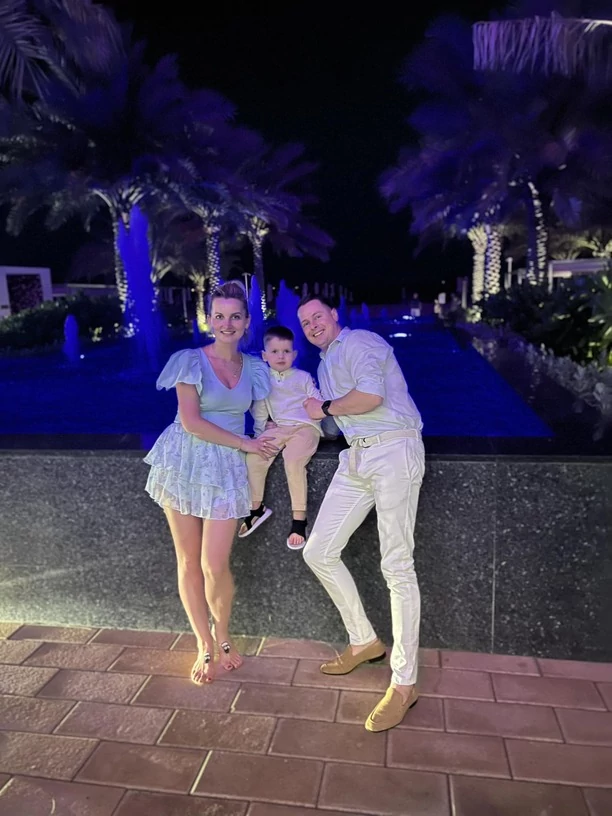 Dorota Gwiazdowska i jej rodzina na wakacjach w Dubaju!