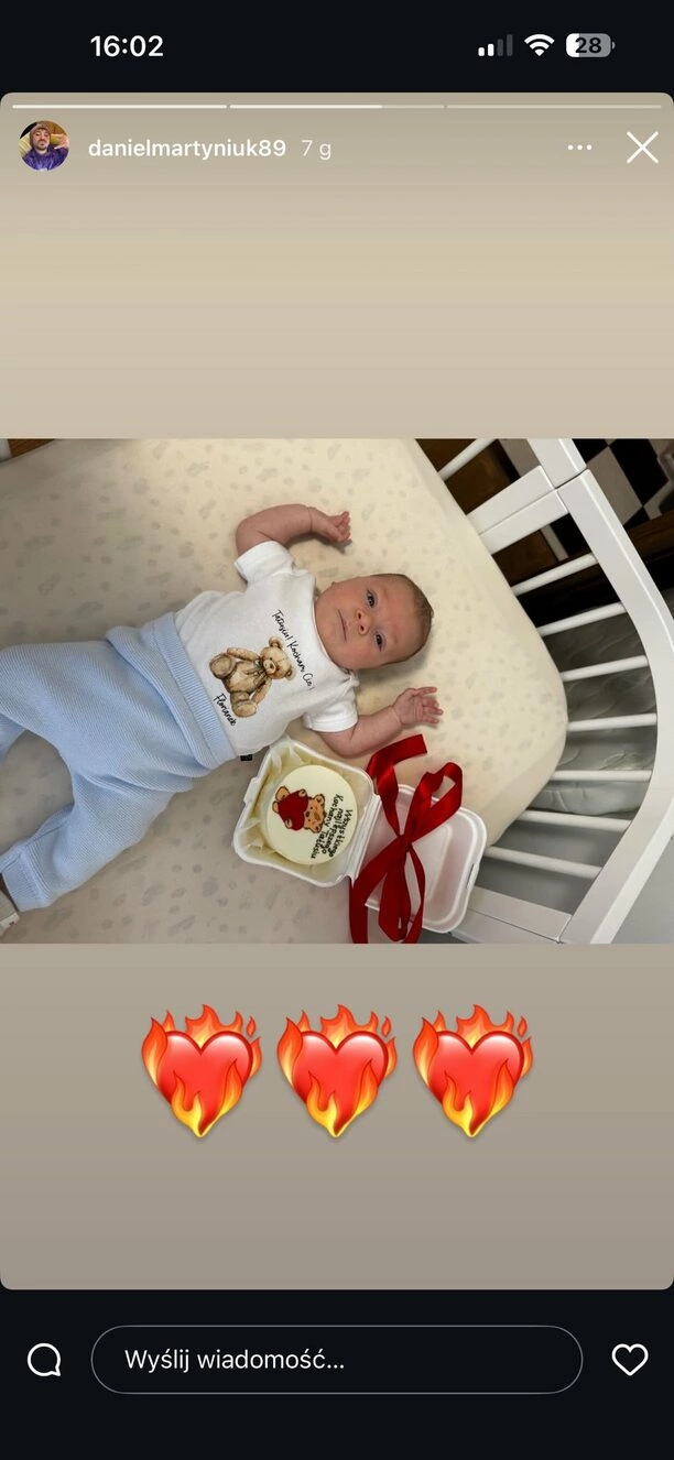 Daniel Martyniuk pokazał zdjęcia synka i wzruszający prezent, który miał od niego dostać na urodziny

