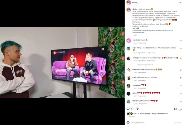 Ciężka choroba Skolima! Artysta nic nie pamięta - miał 39,5 stopnia gorączki! 