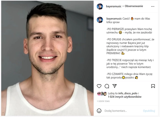 Pracowity początek roku Radosława Kudelskiego z zespołu Bayera! Gwiazdor disco polo zdradził plany na przyszłość! 