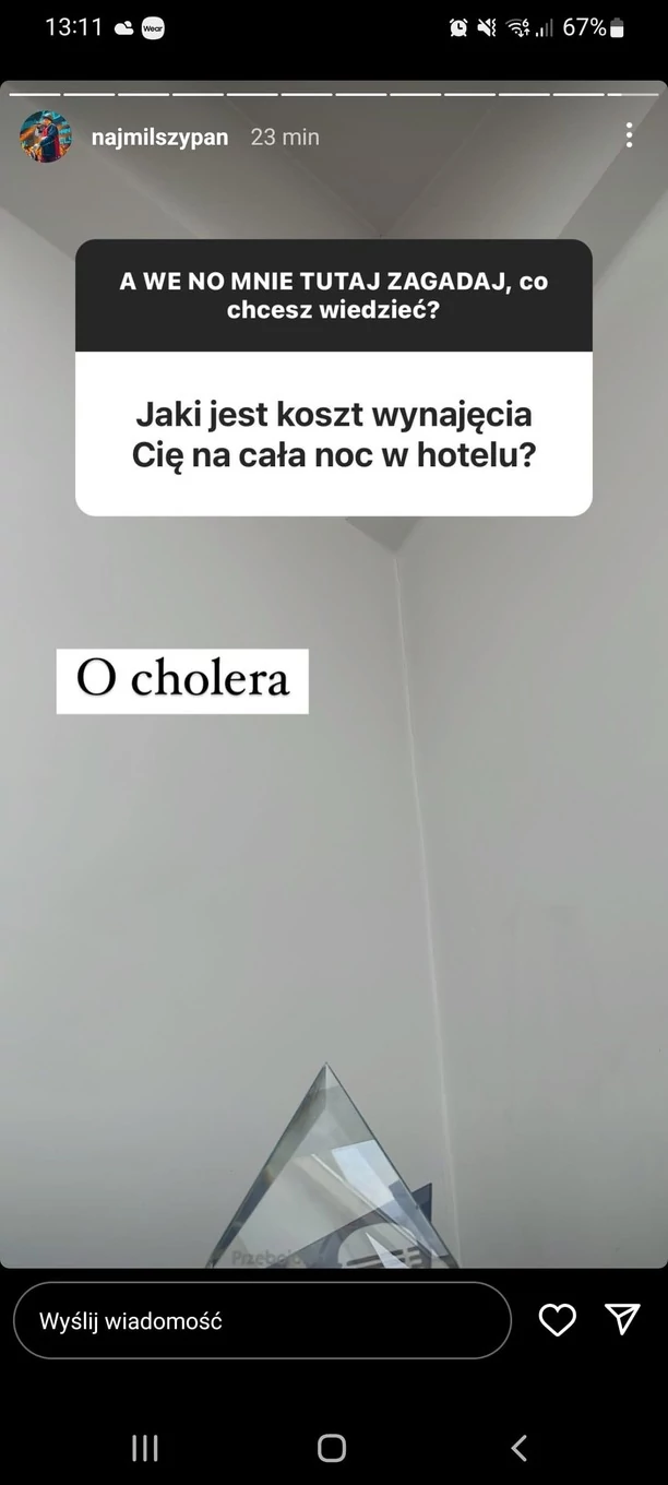 MiłyPan otrzymał niemoralną propozycję! Fanka chce go wynająć na całą noc w hotelu! Komentarz artysty disco polo szokuje!