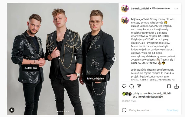 Szokująca wiadomość! Artysta opuścił znany zespół disco polo! Czy to już koniec marzeń o wielkiej karierze?! 