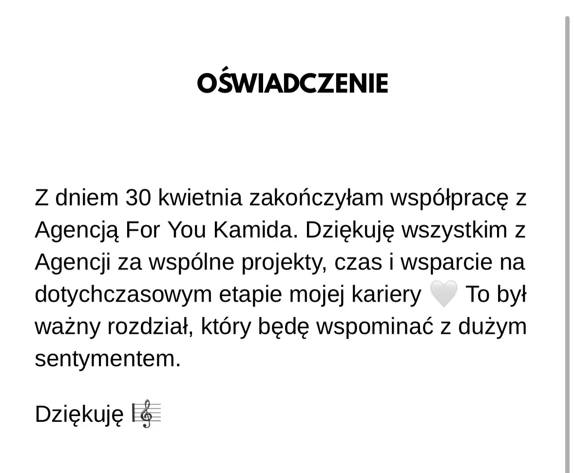 Zaskakujący komunikat Eli Kliś. Wokalistka disco polo zakończyła współpracę z agencją