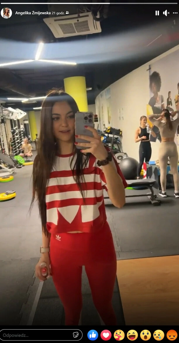 Znana wokalistka disco polo wylewa siódme poty na siłowni?! Angelika Żmijewska pracuje nad swoim ciałem! Pokazała zdjęcie! 