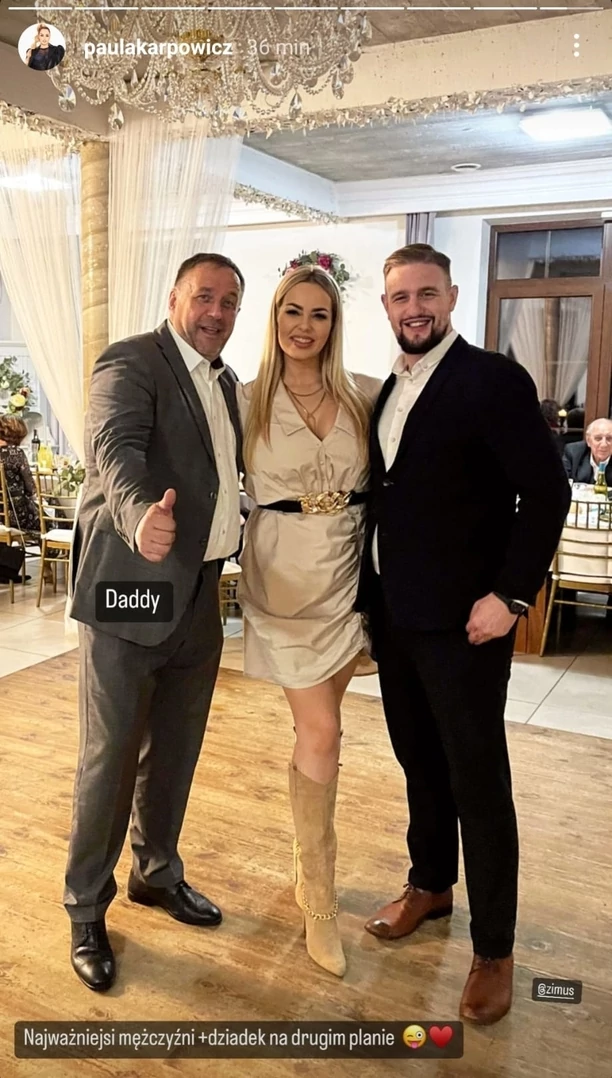 Słodko?! To najważniejsi mężczyźni w życiu znanej wokalistki disco polo Topky! Paula Karpowicz pokazała tatę oraz narzeczonego!