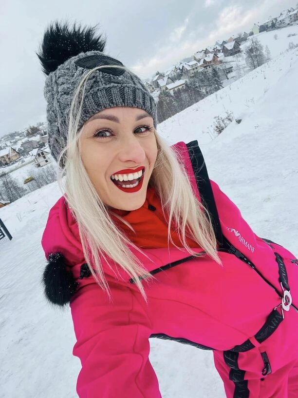 LaViola na stoku: Gwiazda disco polo wybrała się na narty!