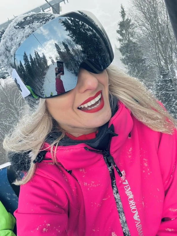 LaViola na stoku: Gwiazda disco polo wybrała się na narty!