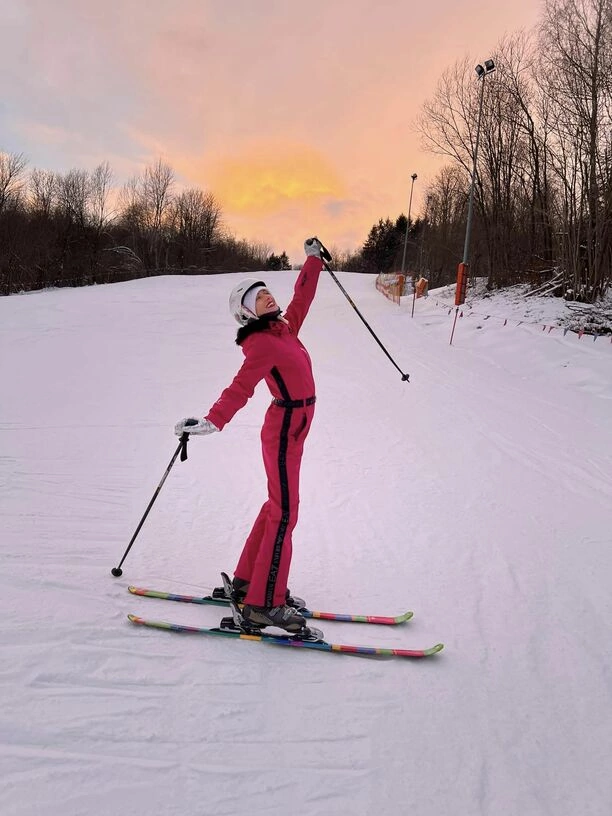 LaViola na stoku: Gwiazda disco polo wybrała się na narty!