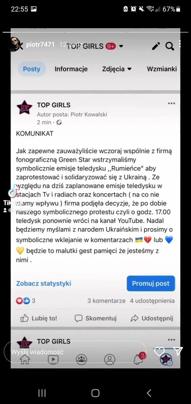 Polscy artyści disco polo solidarni z poszkodowaną Ukrainą! Wspierają Ukrainę!
