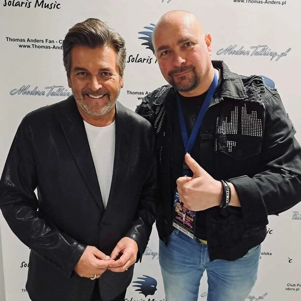 Spotkanie na szczycie. Modern Szoking i Thomas Anders z Modern Talking