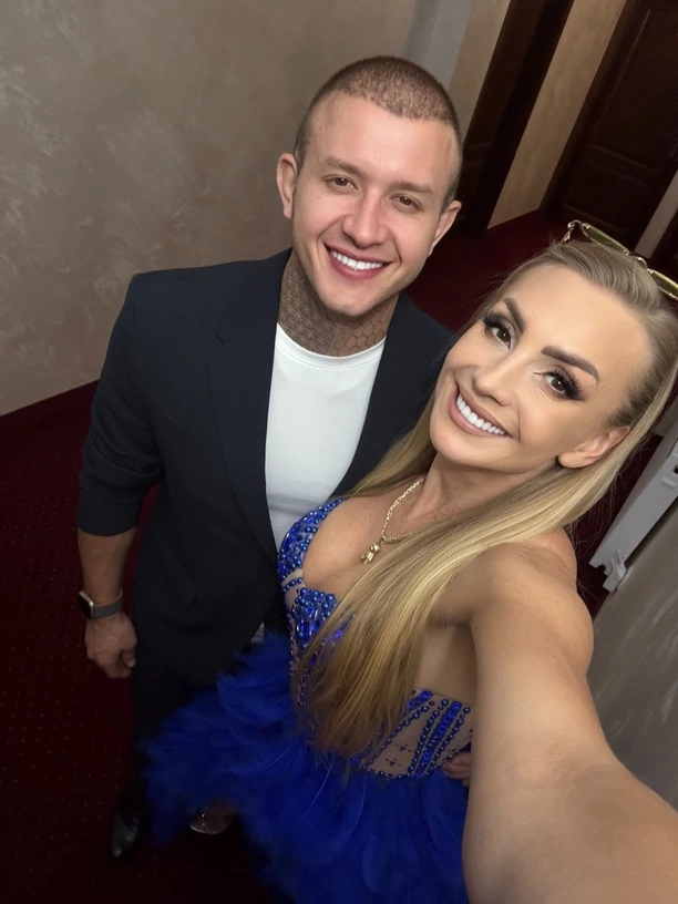 Joanna Narożna w kuszącej kreacji u boku Dawida Narożnego. Te zdjęcia rozgrzały internet