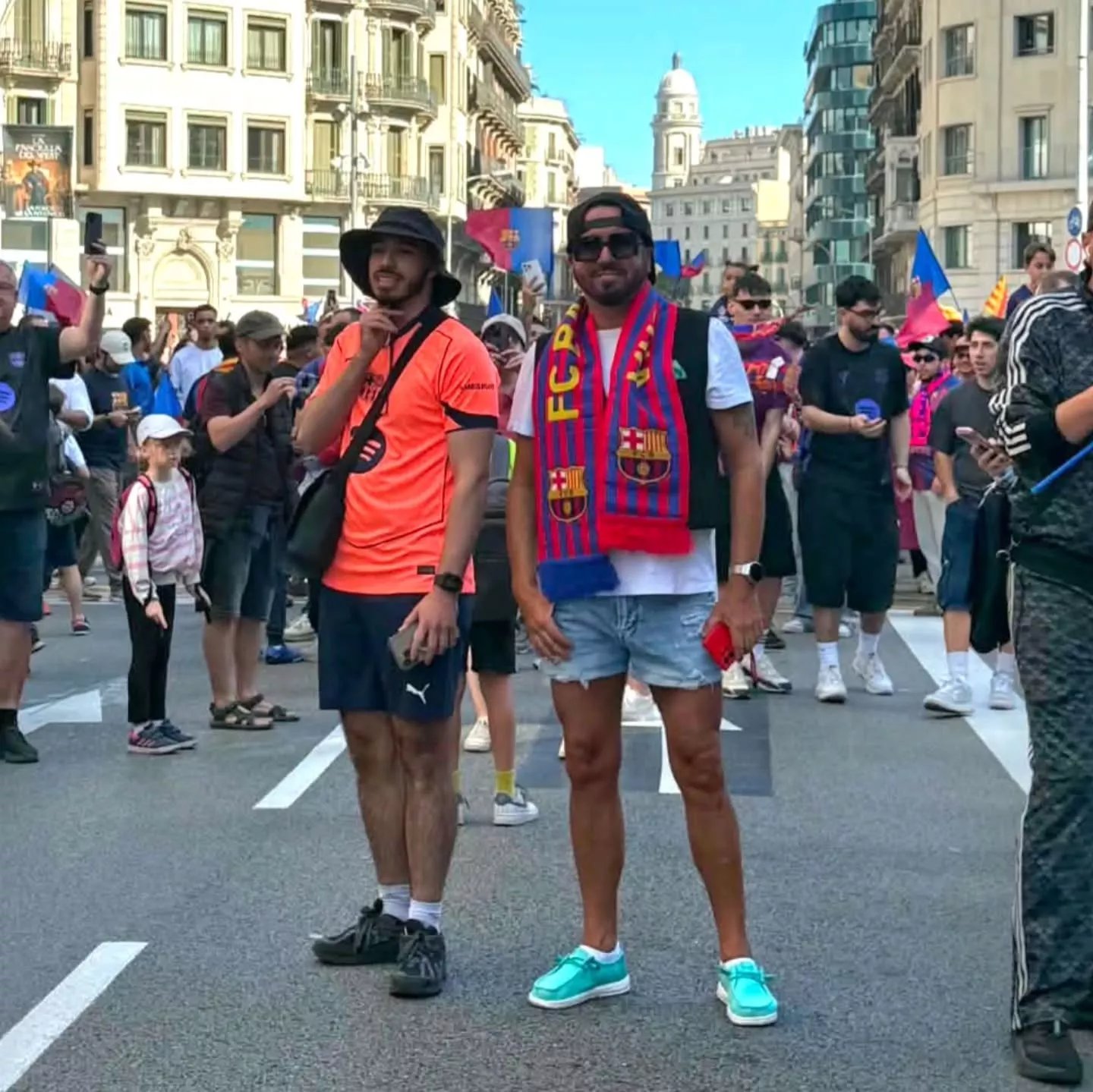 Andre w samym sercu fety FC Barcelony! Tak wokalista disco polo świętował 29. mistrzostwo Hiszpanii