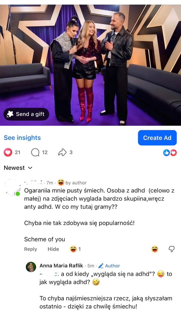 „Nie wyglądasz na ADHD”. Okropny atak na uczestniczkę Disco Star! Komentarz, który wywołał burzę w sieci