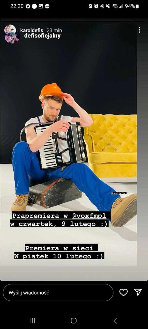 Karol Zawrotniak „Defis„ z nowym przebojem! Znamy datę premiery piosenki pt. „Tylko czas„