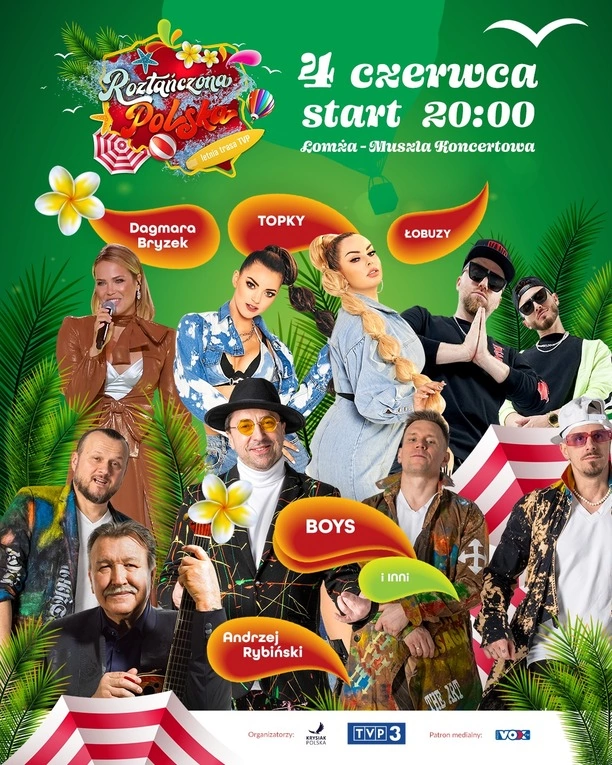 Już dziś Roztańczona Polska 2023 - Łomża! Kto wystąpi? Gdzie oglądać transmisje? 