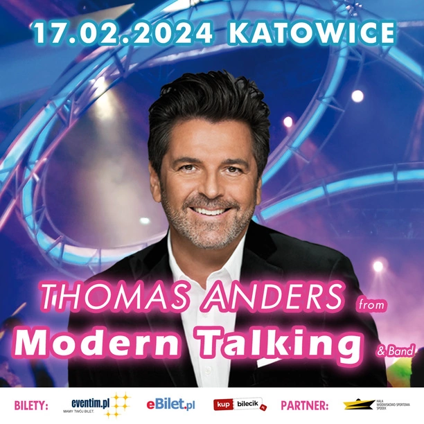Thomas Anders z Modern Talking w Katowicach. Wielki koncert już 17 lutego!
