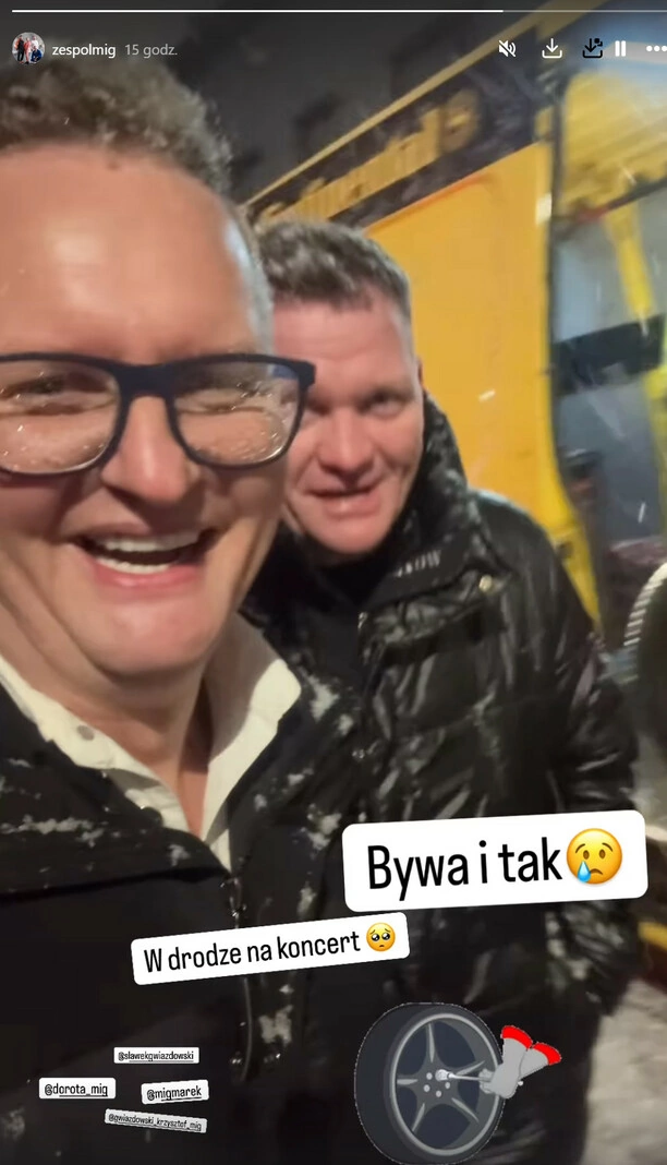 Ważne! Poważne problemy zespołu Mig! Awaria busa tuż przed koncertem | ZDJĘCIA
