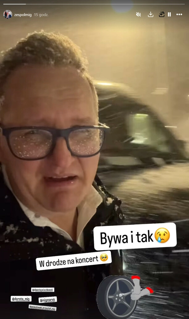 Ważne! Poważne problemy zespołu Mig! Awaria busa tuż przed koncertem | ZDJĘCIA
