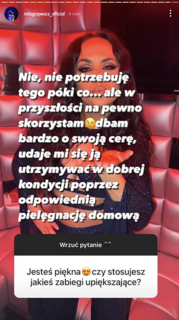 Milena Grzywacz szczerze o pielęgnacji skóry i zabiegach medycyny estetycznej! ”.. to zabójstwo dla cery”