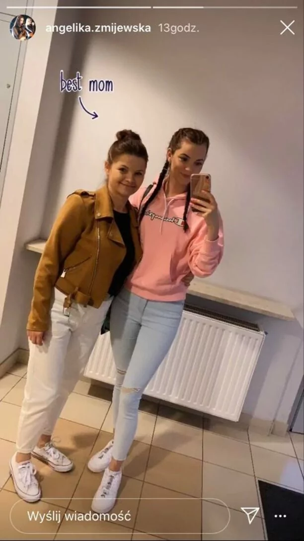 Angelika Żmijewska - Top Girls pokazała swoją mamę! Są jak dwie krople wody! 