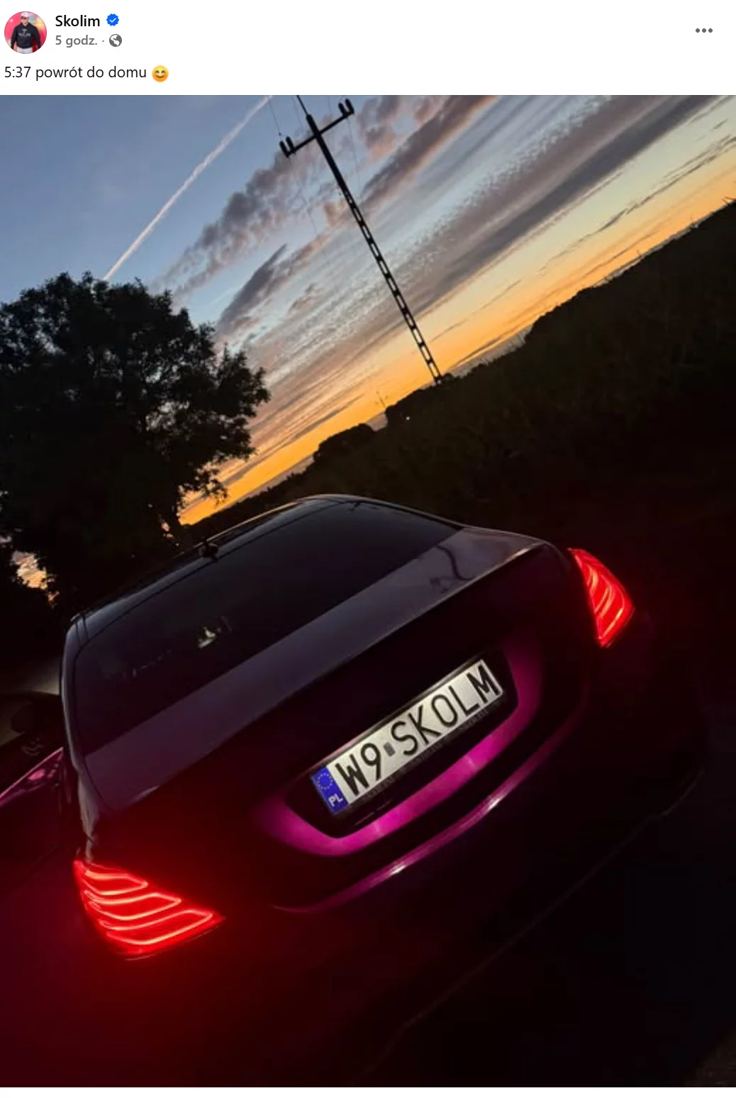 Skolim wrócił do domu o 5:37. Tak wygląda wrzesień króla latino