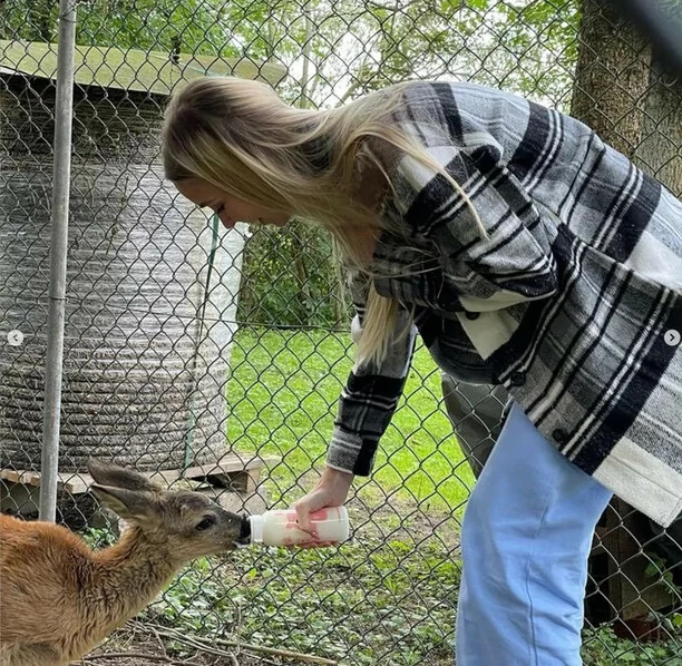 Wielkie serce Natalii Siemienieckiej z Top Girls! Gdyby nie ludzie zwierzę by nie przeżyło! 