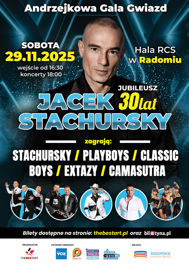 Andrzejkowa Gala Gwiazd 2025 w Radomiu