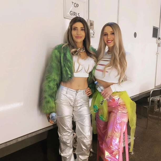 Piękne, urocze, miłe wokalistki Top Girls! Kasia Grabowska i Nikola Raczko! 