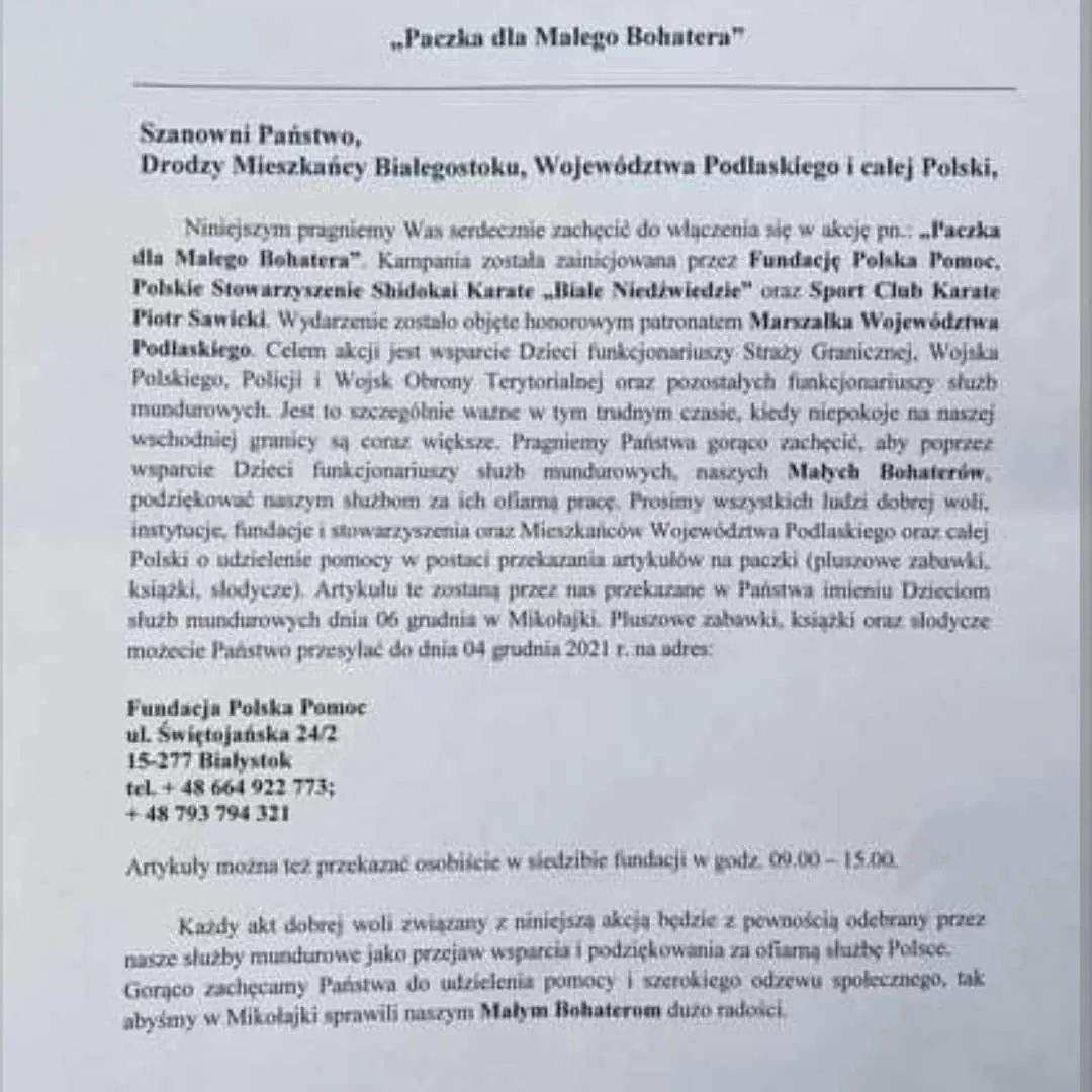 Marcin Siegieńczuk włączył się w szczytną akcję! Gwiazdor disco polo zbiera pluszaki dla dzieci służb strzegących polskich granic! 