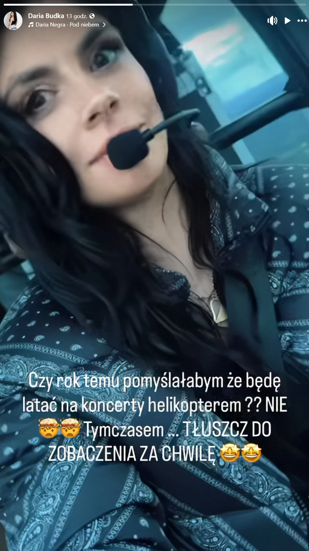 Daria Budka poleciała na koncert helikopterem. Zwyciężczyni Disco Star jak prawdziwa gwiazda!