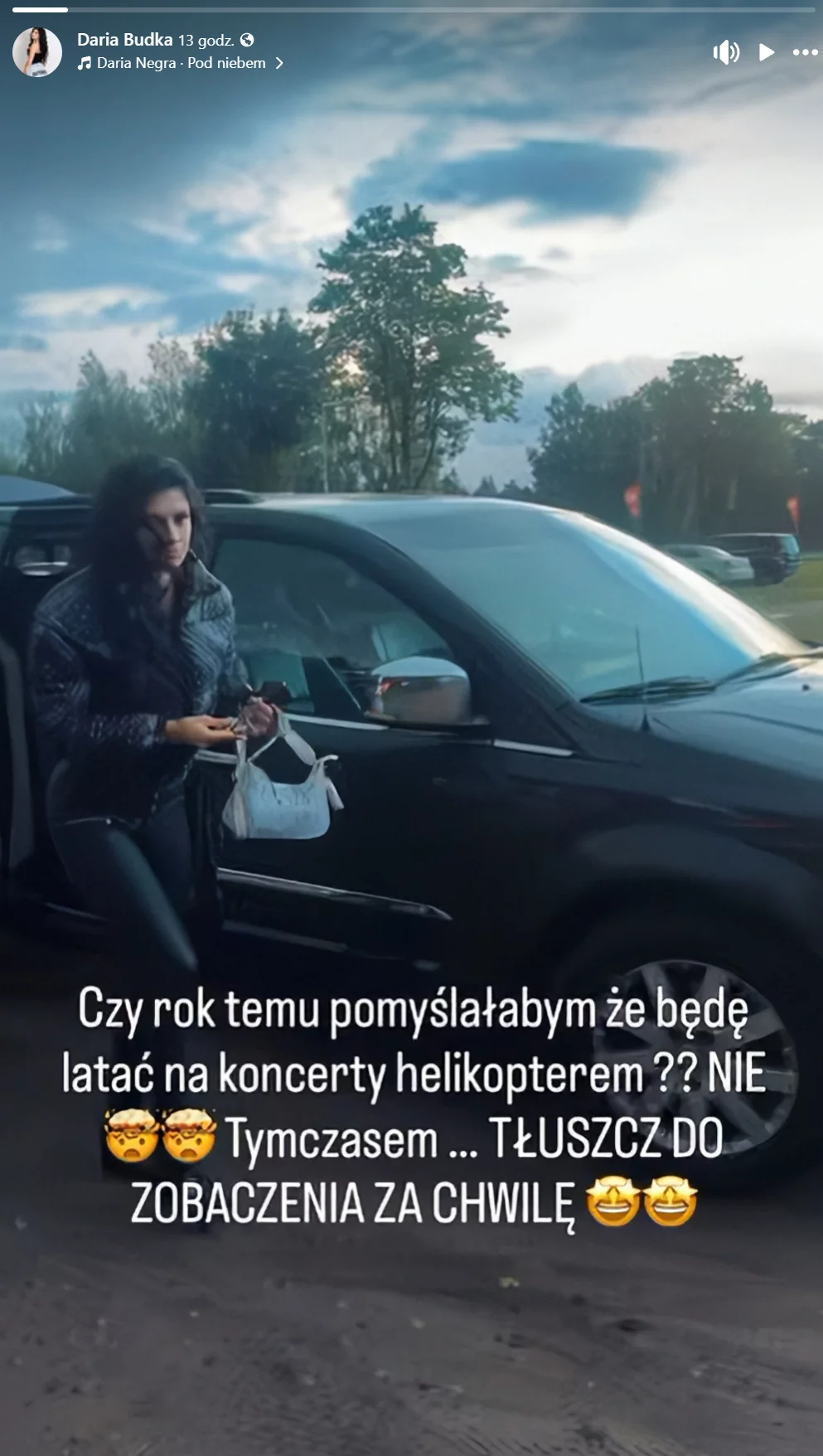 Daria Budka poleciała na koncert helikopterem. Zwyciężczyni Disco Star jak prawdziwa gwiazda!