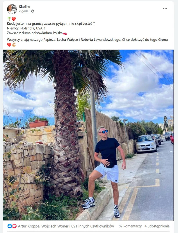 Skolim chce być jak Papież, Lech Wałęsa i Robert Lewandowski? Czy zdoła podbić świat?