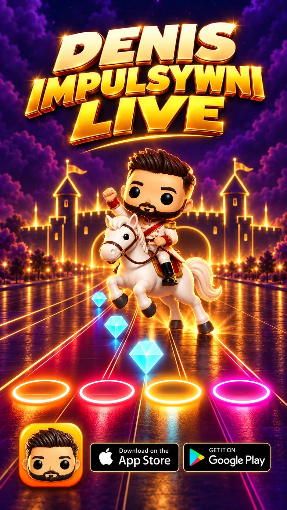 Denis wydał własną grę na iPhone’a i Androida. „Denis Impulsywni Live“ jest już