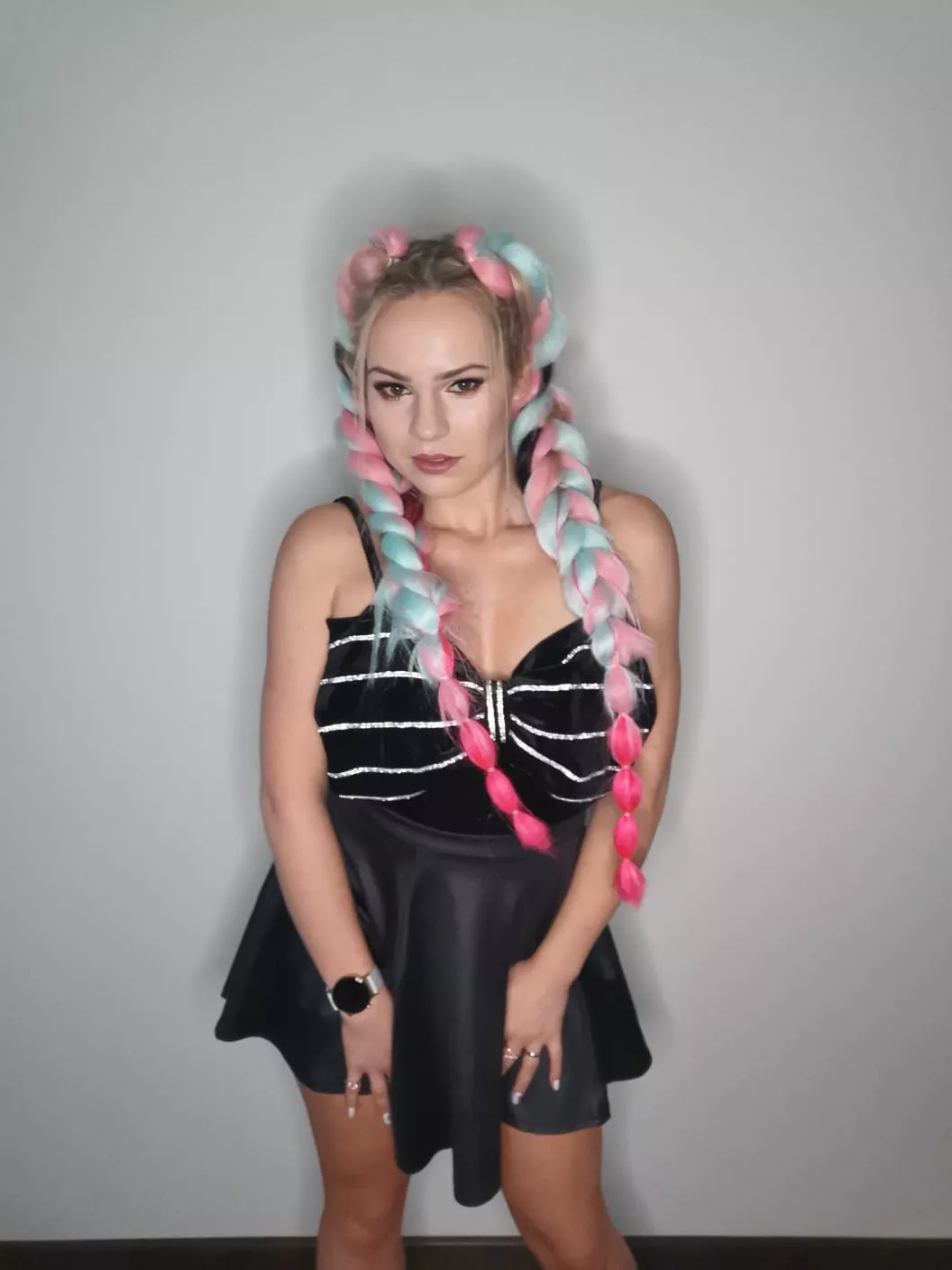 Piękne warkocze gwiazdy disco polo!