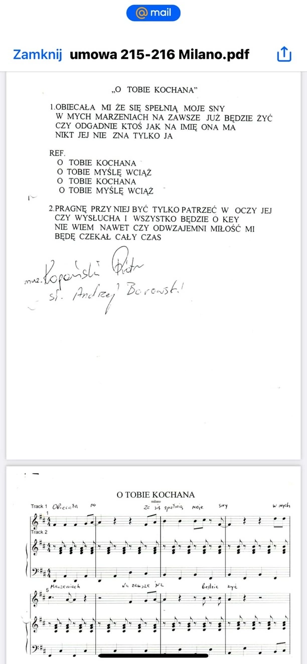 Pilne! Green Star publikuje dowody! Utwór "O Tobie kochana" nie należy do Bogdana Borowskiego