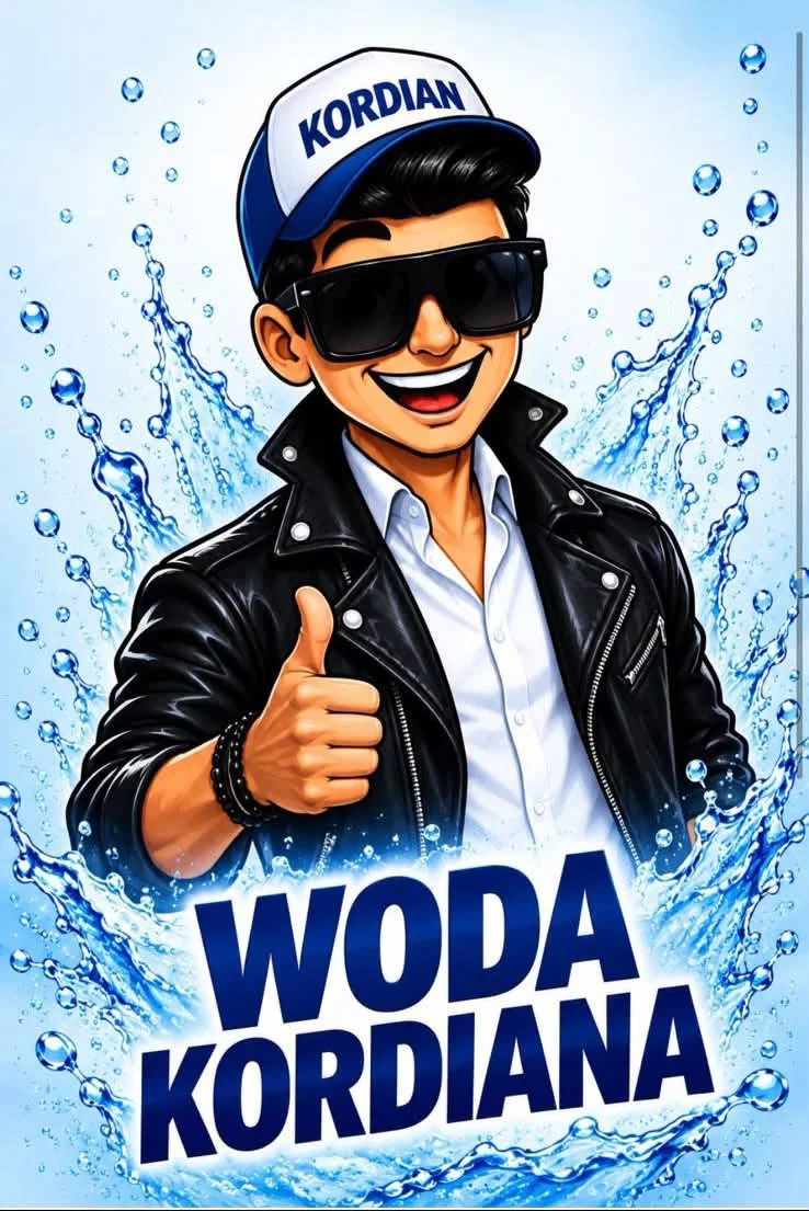 Kordian wypuszcza własną wodę "Woda Kordiana"