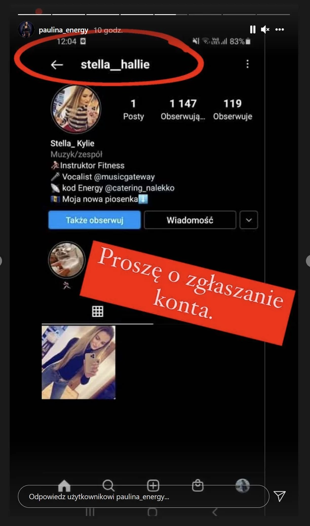 Wokalistka disco polo w potrzasku, w mediach społecznościowych pojawiał się fałszywy profil z wykorzystaniem jej prywatnych zdjęć.