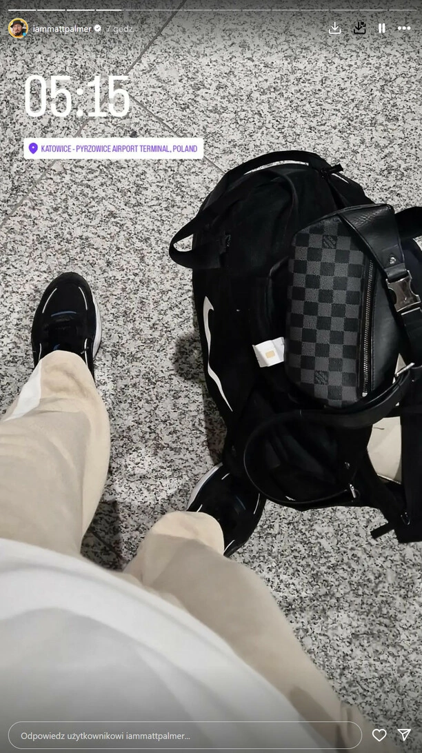 Panika przed wylotem do USA! Matt Palmer utknął na lotnisku. Wszystko przez jedną drobnostkę! 