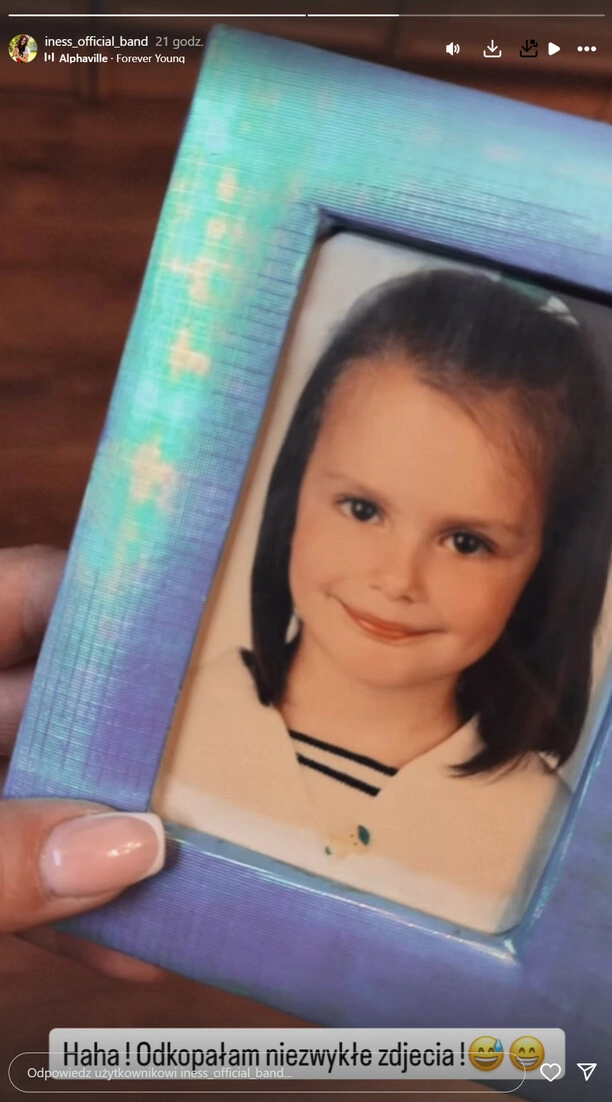 Tak wyglądała Iness w dzieciństwie! Wokalistka disco polo pokazała urocze zdjęcie