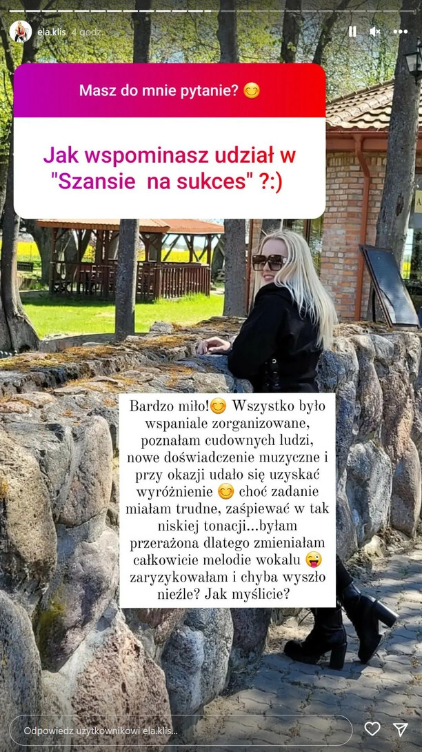 Ela Kliś odpowiedziała na pytania fanów! „Głos lepszy niż poprzednia wokalistka PIM„