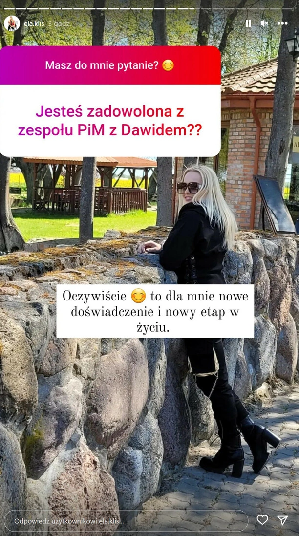 Ela Kliś odpowiedziała na pytania fanów! „Głos lepszy niż poprzednia wokalistka PIM„