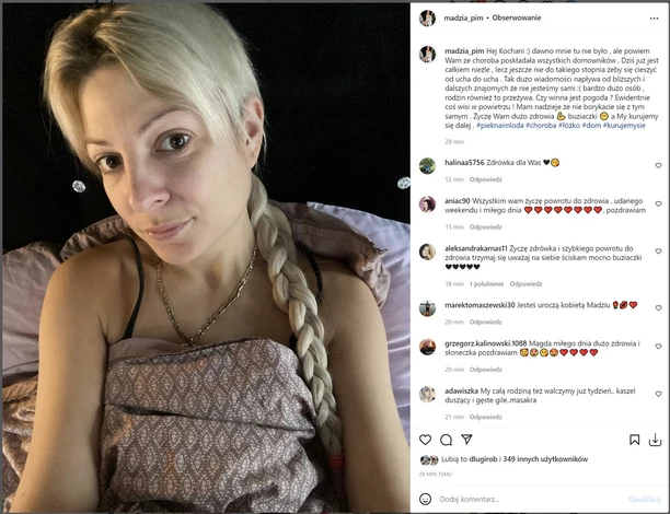 Magda Narożna walczy z chorobą! Niepokojący wpis gwiazdy disco polo w sieci! 