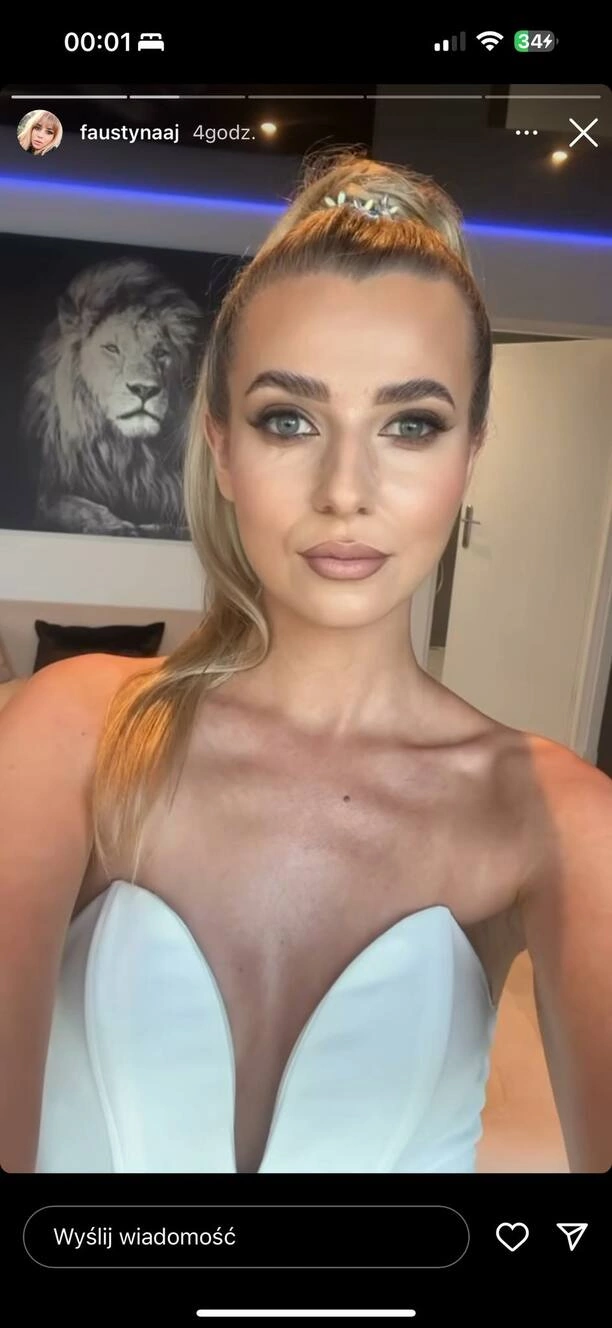 Urocza Faustyna narzeczona Daniela Martyniuka wygląda przepięknie. Zobaczcie ten dekolt