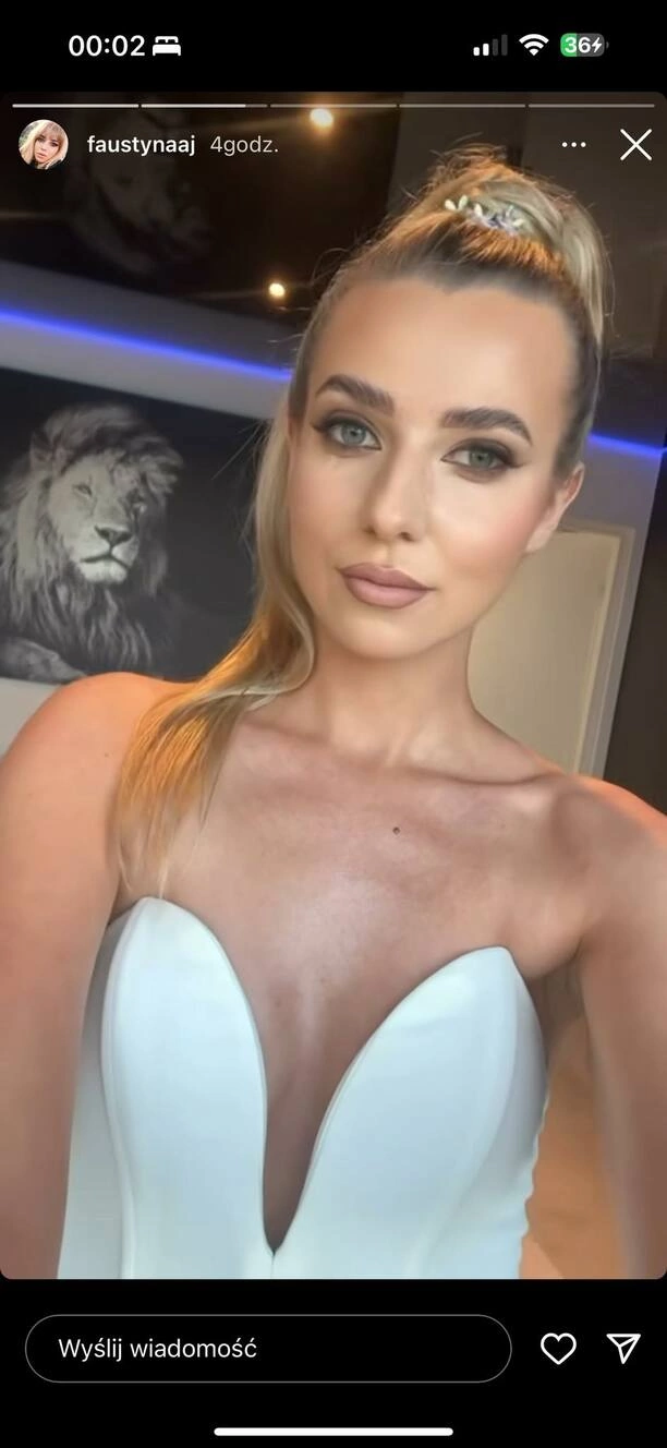 Urocza Faustyna narzeczona Daniela Martyniuka wygląda przepięknie. Zobaczcie ten dekolt