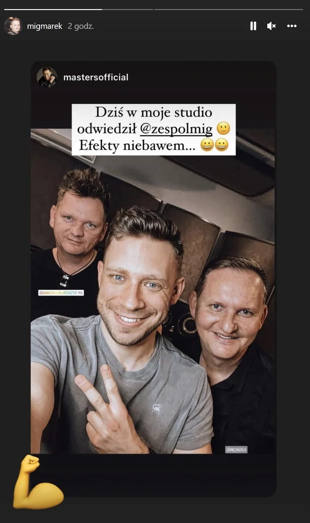 Paweł Jasionowski Masters we wspólnej produkcji z grupą disco polo MIG?! Ten kadr zdradza wszystko! 